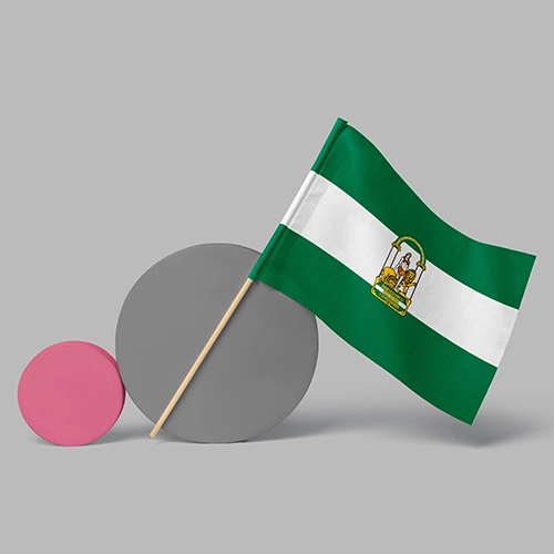 Bandera para despacho de Andalucía
