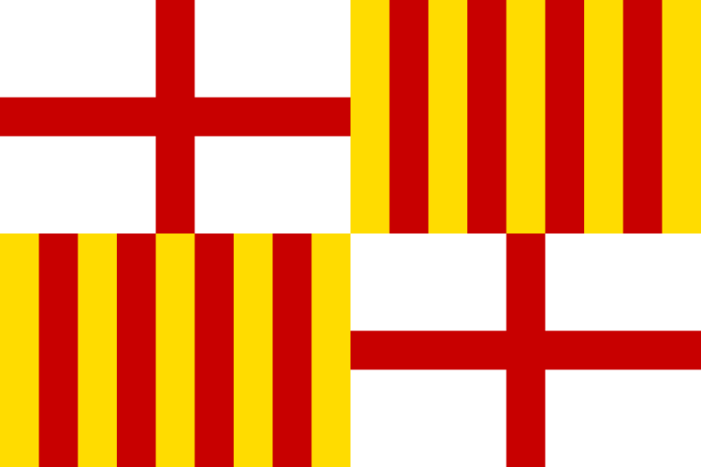 Bandera Barcelona ciudad