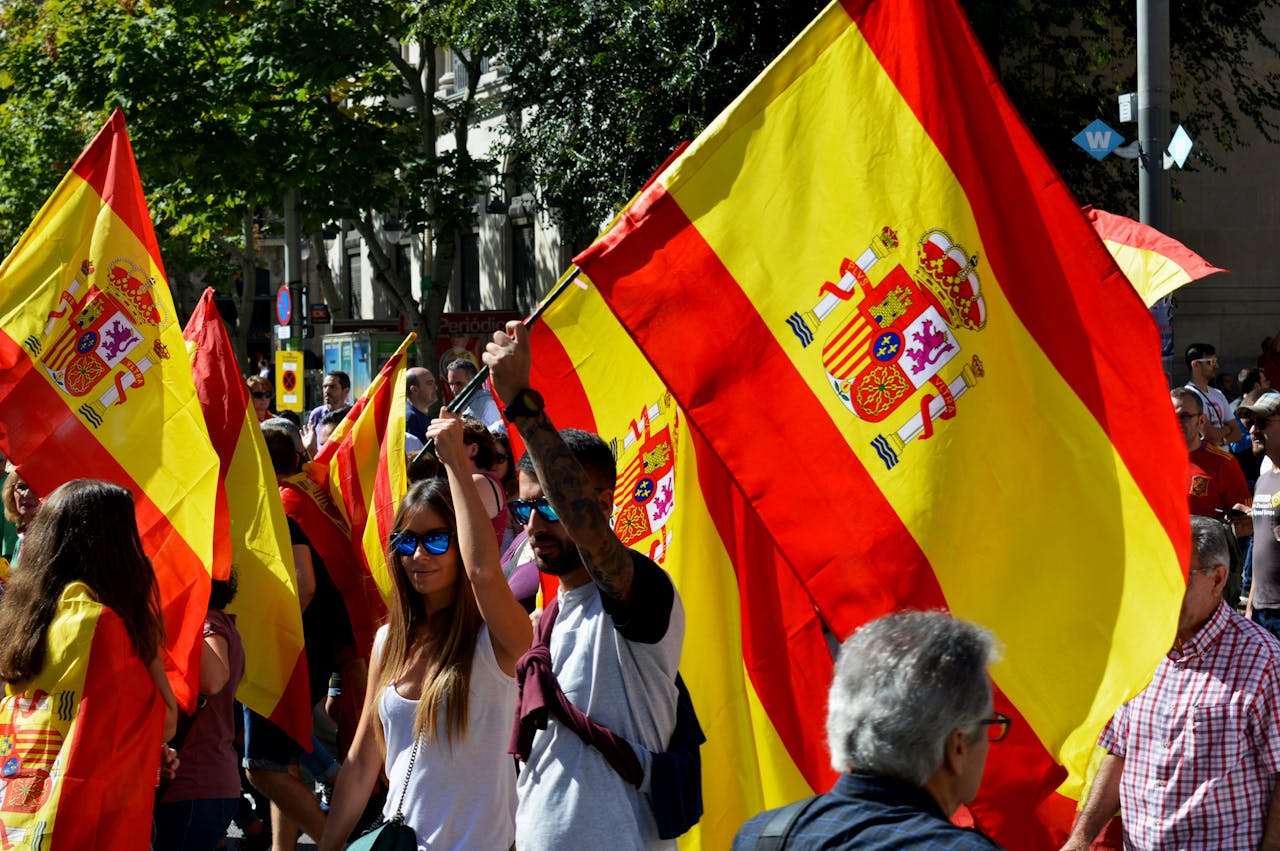 que significan los colores de la bandera de españa